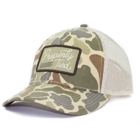 Properly Tied LD Sportsman Trucker Hat in Vintage Camo